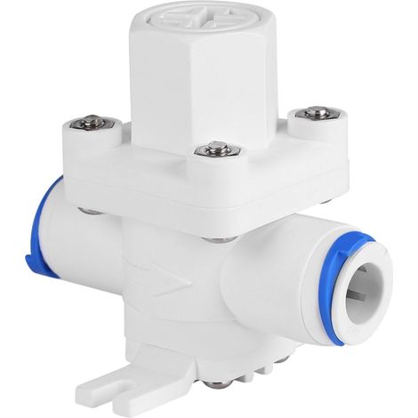 Filtre à eau, distributeur d’eau potable directe, détenteur de pression à raccord rapide à trois voies (1/4)