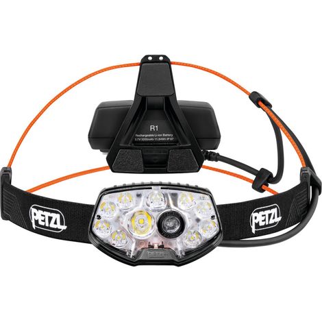Petzl Nao RL lampada frontale ricaricabile nera 1500 lumen (1/5)