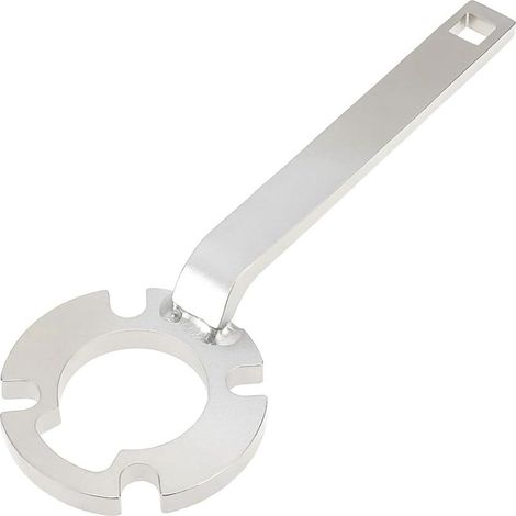 Clé de blocage de poulie d'arbre à cames compatible avec les moteurs Volvo (1 pièce, couleur argent) (1/5)