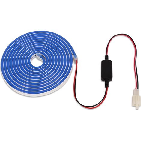 Kit de remplacement de bandes lumineuses LED bleues pour coffre avant (Frunk) pour Tesla Model SX 2012-2022 (1/5)