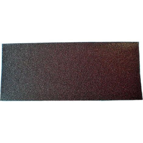Papier-emeri 115mm x 280mm Granule A120. 1 paquet 100 pieces