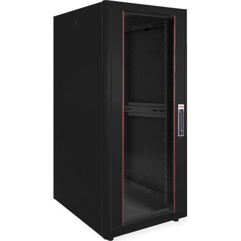 Roline 19 Zoll Netzwerk-Rack schwarz 600 x 800 mm (1/3)