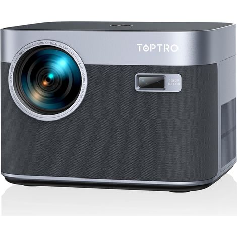 Vidéoprojecteur 4K 35000 Lumens Android TV WiFi 6 Bluetooth, Projecteur 4K 1080P FHD, RétroProjecteur Scellé Anti-Poussière Home Cinéma/Extérieur pour Phone/TV Stick/PS5