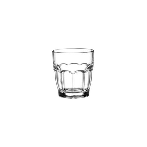 BICCHIERE ACQUA ROCK BAR JUICE- - ø mm.75,5 cl.20 - altezza mm.83,5 - 6 pezzi BORMIOLI
