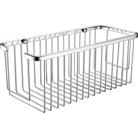 Porte-savon rectangulaire gris finition chrome [ IMEX® ] (1/2)