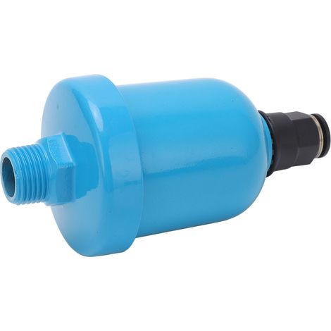 Vanne de purge automatique G1/2, couvercle en aluminium, laiton haute dureté, vanne de purge pneumatique, filtre pour compresseur d'air (1/5)