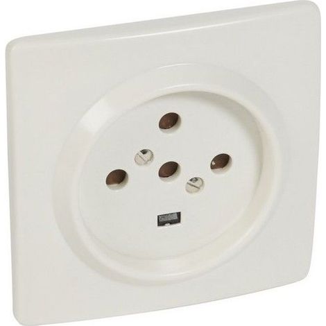 LEGRAND 055457  Base 4P + TT 20A 380V Protezione ALVEOLO 95x95