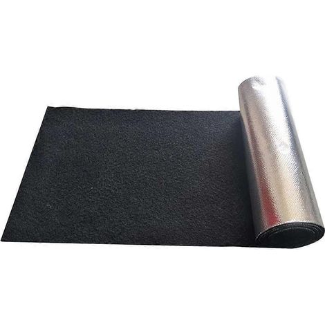 Tapis ignifuge pour brûleur d'encens, en coton résistant au feu, tapis de cheminée antidérapant, couverture de survie pour le camping (1/5)