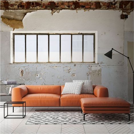 Sfondo fotografico Profhome 392241 Carta da parati TNT goffrata a caldo liscia 3D opaca beige grigio bianco 3,71 m x 2,8 m (1/4)