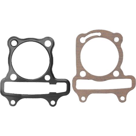 Jeu de 2 joints de cylindre 57,4 mm pour moteurs GY6 50cc, 60cc, 80cc, 100cc et 125cc de cyclomoteurs et karts (1/5)