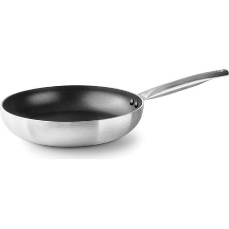 Poêle à frire en aluminium de 36 cm  Compatible avec les plaques de cuisson vitrocéramiques, électriques et à gaz  Revêtement (1/5)