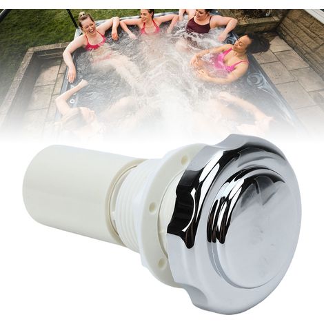 Interrupteur de réglage pour baignoire spa à eau chaude 3/4 pouce, accessoire en PVC, grand interrupteur rond (1/3)