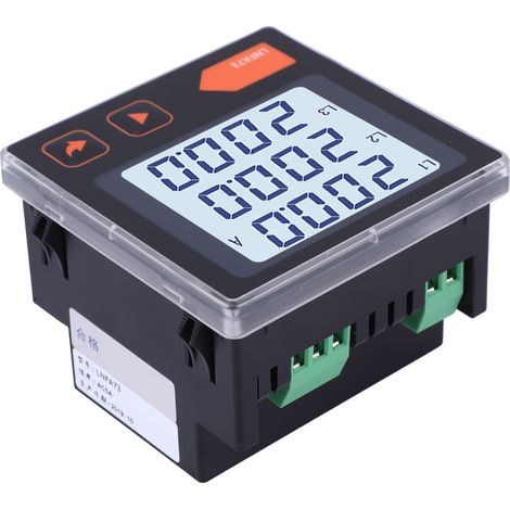 Ampèremètre triphasé numérique intelligent LNFA73 avec écran LCD (ampèremètre CA) (1/5)