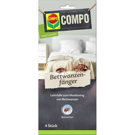 COMPO Bettwanzenfänger - 4 Leimfallen