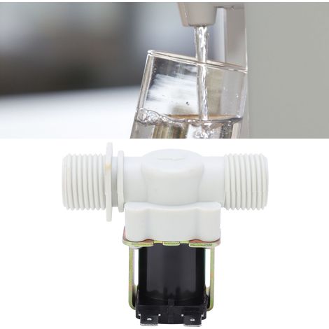 Électrovanne d'entrée normalement fermée G1/2 pour distributeur d'eau DC24V avec filtre (1/5)