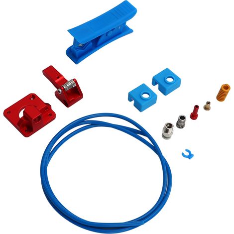 Zubehör für den Ender 3 CR10 3D-Drucker: Ganzmetall-PTFE-Schlauch und Schlauchschneider, pneumatische Kupplung (1/5)