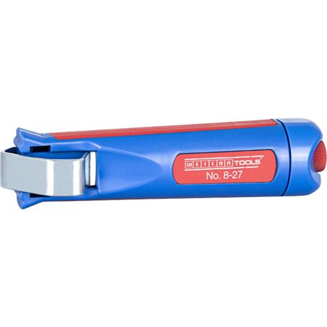 Weicon 50050227 Couteau à dégainer n8-27 Bleu/rouge (1/2)