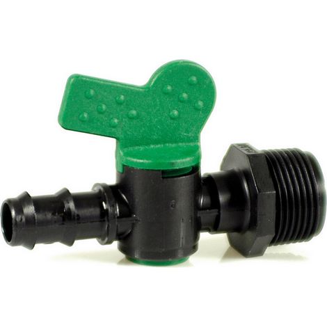 50PZ RACCORDO PER ALA GOCCIOLANTE VALVOLA PORTAGOMMA/FILETTO MASCHIO  mm. 16x1/2