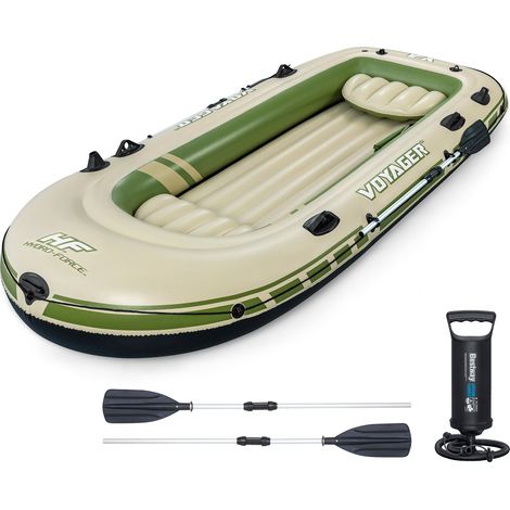 Bestway Schlauchboot Voyager Hydro-Force Komplettset 350 x 145 x 49 cm bis 480 kg (1/5)