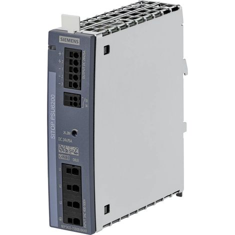 Siemens 6EP34367SB003AX0 Alimentatore per guida DIN 20 A 480 W Num. uscite:1 x Contenuto 1 pz. (1/5)
