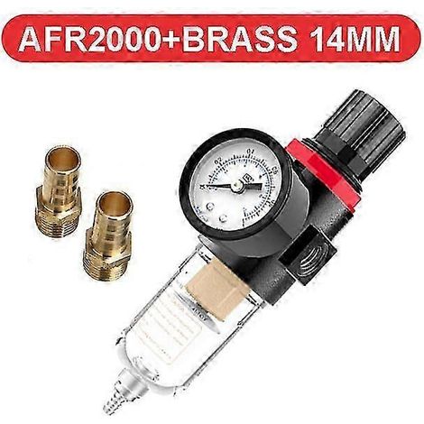 Afr-2000 1/4 Pneumatic Filters Afr2000 Pneumat Filter For Compressor Separator Pressure Regulator Oil Waterin-( AFR-2000 w BT 14) (1/5)