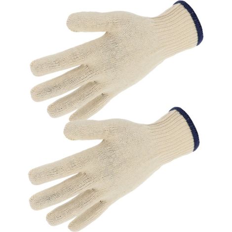 Gants de manutention légères pour travaux de précision en surfaces sèches SINGER SAFETY (Lot de 10) Beige 10 (1/2)