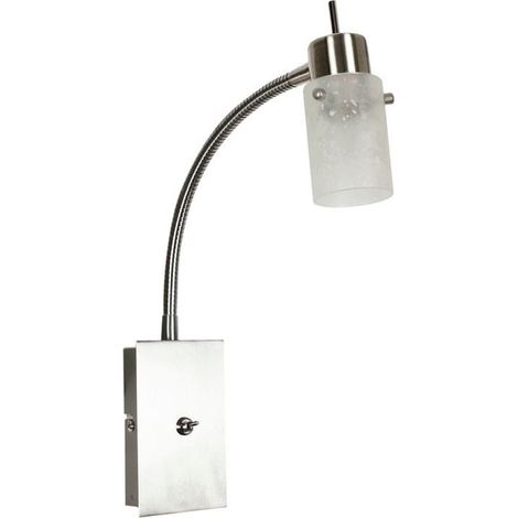 Candellux Frozen 91-22493 applique flex G9 argento 1 luce