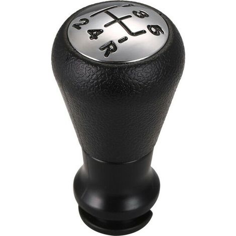 Pommeau de levier de vitesse adaptateur de levier de tête boîte de vitesses manuelle à 5 vitesses pour Peugeot 206 207 (1/5)