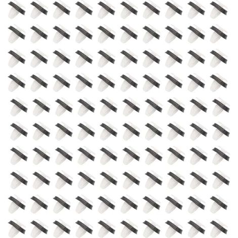 100pcs Agrafe Garniture Fixation Clip Panneau Joint Porte Destiné à Fiat Ducato 71728806, XU,8565.43, 856543 avec Joint en Caoutchouc - KZQ (1/4)