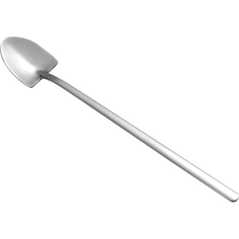 3 pièces Cuillères à Glace Acier Inoxydable avec Manche Long Cocktail (1/5)