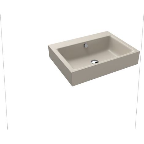 Kaldewei PURO Wandwaschtisch 3164 mit 1 Hahnlochbohrung, 60 cm (1/2)