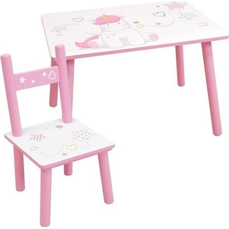 Conjunto de Mesa y Sillas para Niños Fun House UNICORN (1/3)