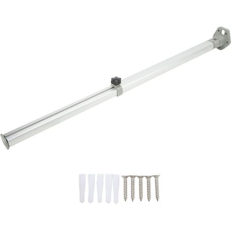 Pieds de Table de Meubles de Bricolage en Acier Inoxydable Réglable,Télescopique Pliable Pieds de Bureau de Bar,pour la Maison, Le Bateau,56-930cm (1/4)