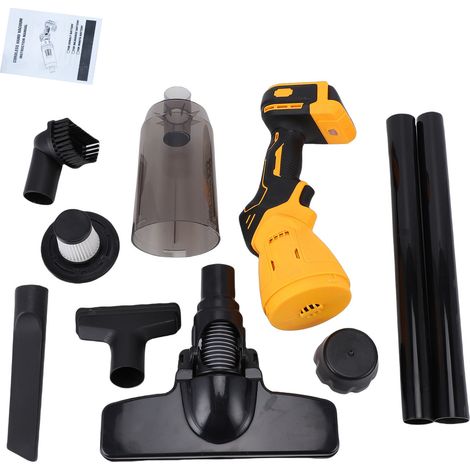 Aspirateur portatif sans fil 22000 PA 250W, alimenté par batterie, pour la maison et la voiture. (1/5)