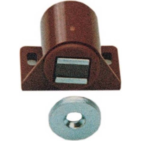 100 x CHIUSURA MAGNETICA 640 REGOLAB D 30X19 MARRONE