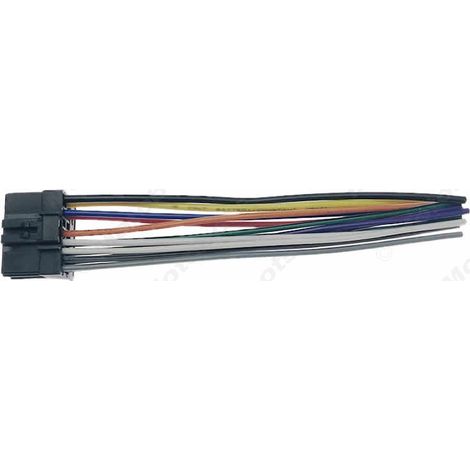 Compatible avec les anciens connecteurs audio 16 broches pour lecteurs CD Pioneer DEH-1050, 2150 et 2250 (câble d'alimentation pour haut-parleurs). (1/4)