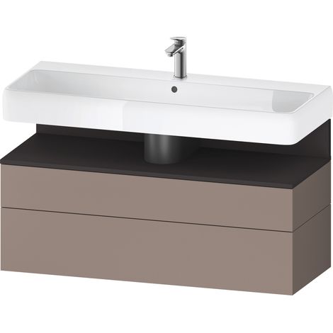Duravit Collection One Meuble sous-lavabo, 1 tiroir et 1 tiroir, (1/2)