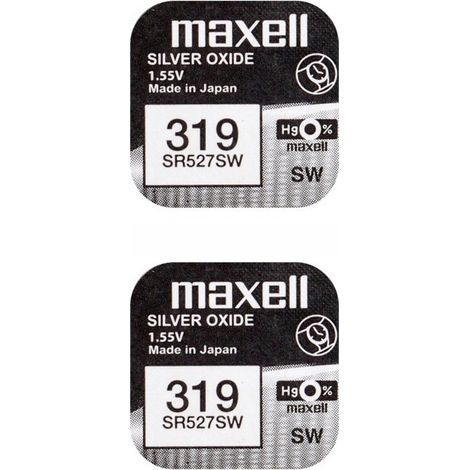 .Maxell 319 SR527SW  Blister de 2.