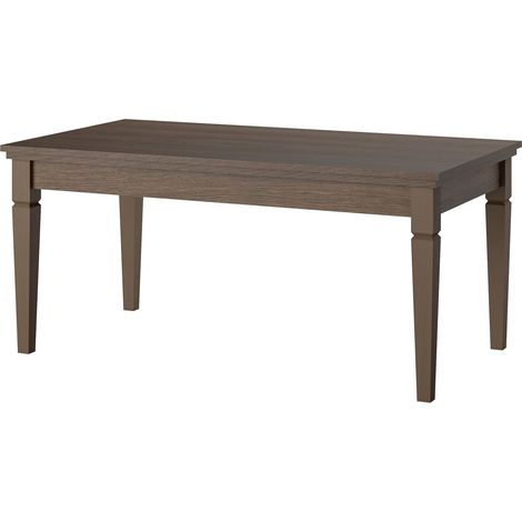 Mesa de centro Tolnue 108, Roble, 50x60x110cm, Diámetro: 0, Aglomerado laminado, Angular