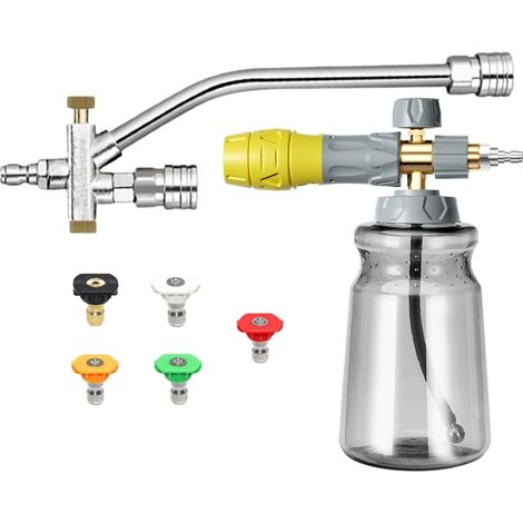 Schaumkanone für Schlauch 4000 psi Doppelkopfauto