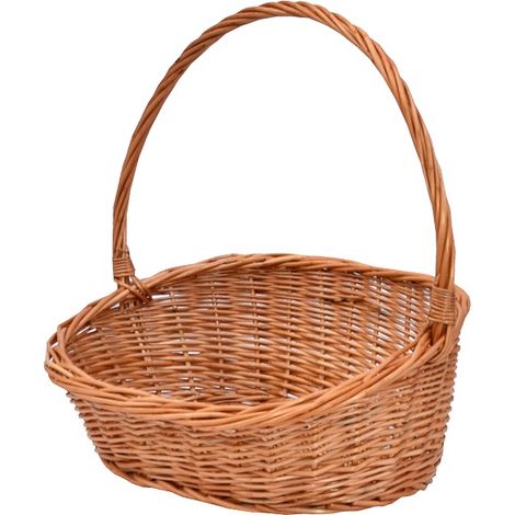 Cesta de regalo de mimbre, inclinada 37 (1/3)