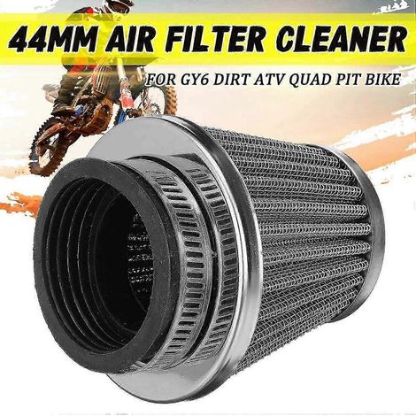 Filtre à air universel pour moto 44 mm, tête champignon, double mousse, pour carburateur. (1/4)