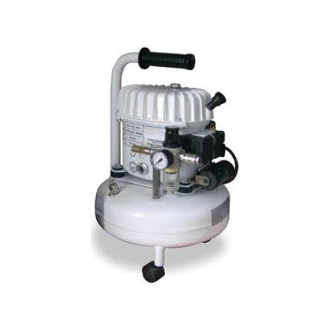 Nuair - Compresseur insonorisé 680W 230V 8 bar 24L avec ailettes - SILAIR 100/24 (AL)