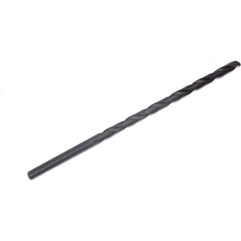 PUNTA TRAPANO ACCIAIO METALLO FERRO KRINO HSS-G DIN 1869 RETTIFICATA EXTRA LUNGA - Misura Ø 10,5 mm (1/2)