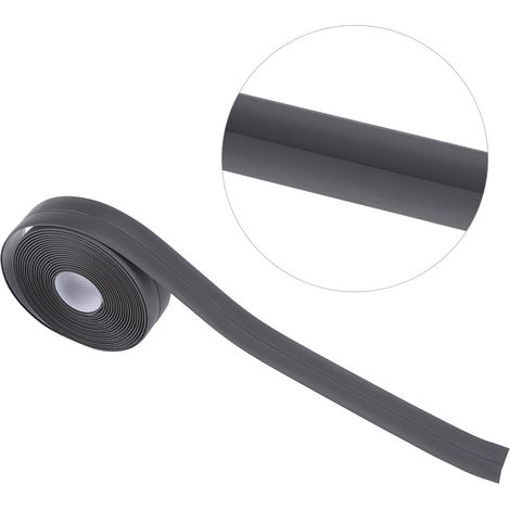 Wasserdichtes Silikonklebeband 22 mm x 3,2 m, grau, für Bad und Küche (1/5)