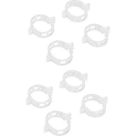 200 pinzas para plantas, ataduras para plantas trepadoras, clips de fijación para tomates y judías, herramientas de injerto (50 piezas/paquete) (1/5)