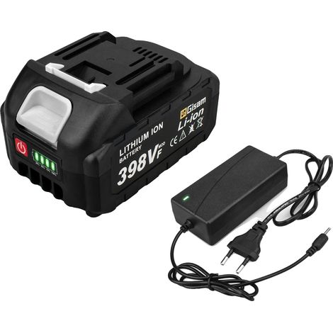 Batería recargable, capacidad de 4500 mAh, certificación CE, 1x398VF - 1x Cargador (1/2)
