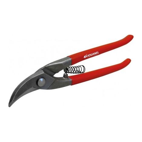 Jouanel – Cisaille à tôle courbe 270 mm – Lames en acier affûtées – Poignée ergonomique antidérapante – Coupe précise pour métal (1/3)