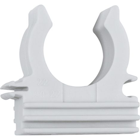 AB-PR GRIGIO - FASCETTA A PRESSIONE CON PRETAGLIO M6 50 ( 25 pz.)