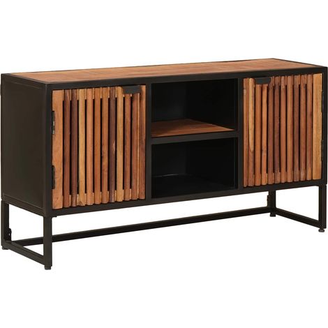 Sideboard 105 x 30 x 55 cm Solid Mango Wood and Engineered Wood vidaXL (1/5)